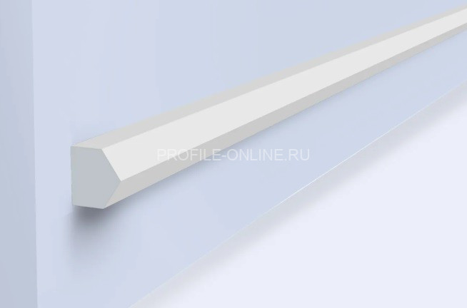 Молдинг 19х20 мм HiWood TRN20 белый 270 см