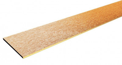 Алюминиевая полоса 15 мм золото глянец браш 2,2 м