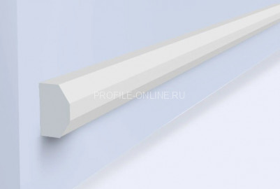 Молдинг 19х30 мм HiWood TRS30 белый 270 см