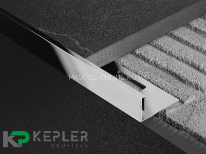 L-образный профиль 12х3 мм из нержавеющей стали SS 304 FSBP019-12 P S.S.304 полированный 2.7 м