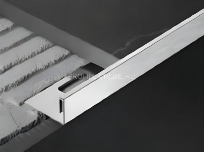 L-образный профиль 12х3 мм из нержавеющей стали SS 304 FSBP019-12 P S.S.304 полированный 2.7 м