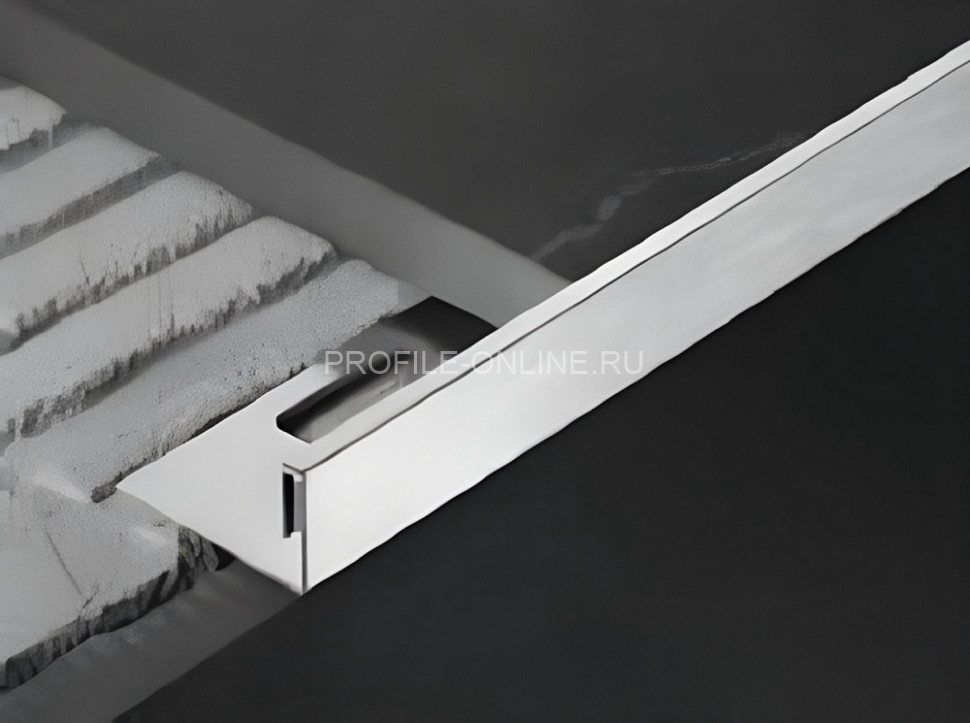 L-образный профиль 12х3 мм из нержавеющей стали SS 304 FSBP019-12 P S.S.304 полированный 2.7 м