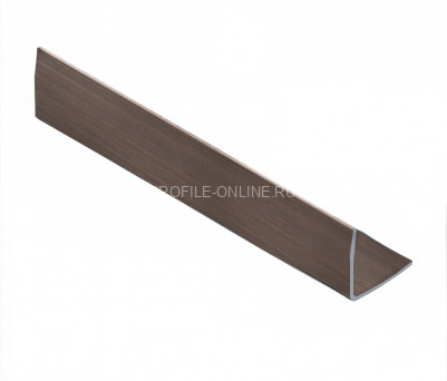 Уголок из нержавеющей стали 10х10 мм NEEXY PVS98-06 ANTB-L антик браш 2.7 м