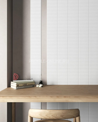 Отделочная стеновая декоративная панель 3D 200х10х2000 мм Decor-Dizayn DD925 из полистирола белая, под покраску 2 м