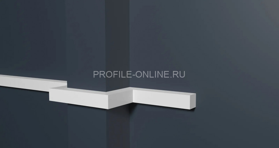 Декоративный молдинг 15х15 мм Decor-Dizayn DD621 полистирол белый, под покраску 2 м