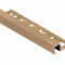 Алюминиевый П-профиль закладной 10х12 мм NEEXY PV32-04-MG золотое матовое 2.7м