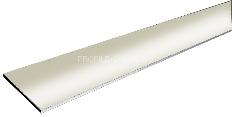 Алюминиевая полоса 15 мм бронза светлая глянец 2,7 м