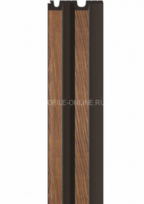 Стеновая реечная панель VOX LINERIO L-LINE мокка 2650х122х21 мм