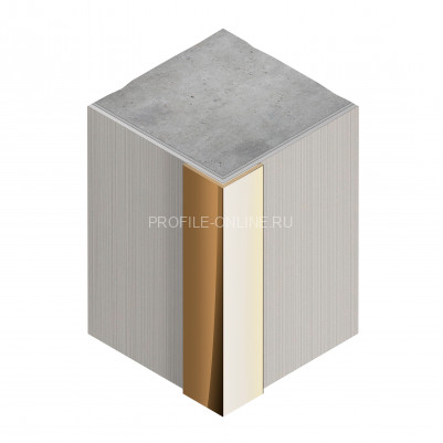 Латунный уголок 15х15 мм NEEXY PVL73-01 P полированный 2.7м