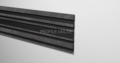 Отделочная стеновая декоративная панель 3D 150х10х3000 мм Decor-Dizayn 924-94 из полистирола под мрамор 3 м