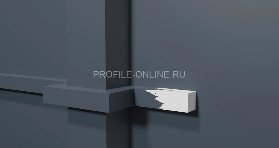 Декоративный молдинг 20х20 мм Decor-Dizayn DD622 полистирол белый, под покраску 2 м