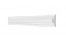 Декоративный молдинг 40х19 мм Decor-Dizayn DD002 полистирол белый, под покраску 2 м