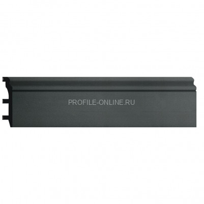 Плинтус напольный Графит DECOMASTER D232-112ДМ (100x22x2400)