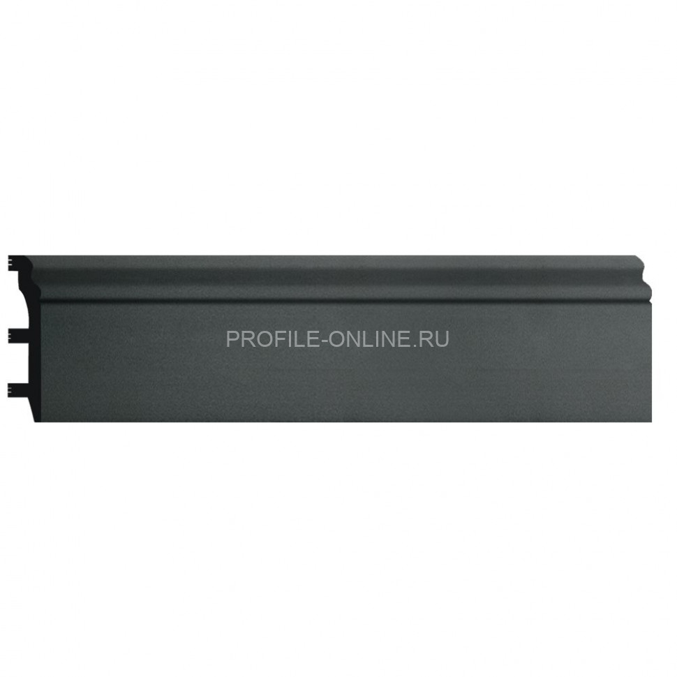 Плинтус напольный Графит DECOMASTER D232-112ДМ (100x22x2400)