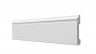 Плинтус для пола 119х15 мм Decor-Dizayn DD004 полистирол белый, под покраску 2 м