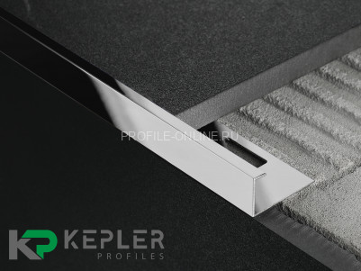 L-образный профиль 10х5 мм из нержавеющей стали SS 304 FSBP130-10 P S.S.304 полированный 2.7 м