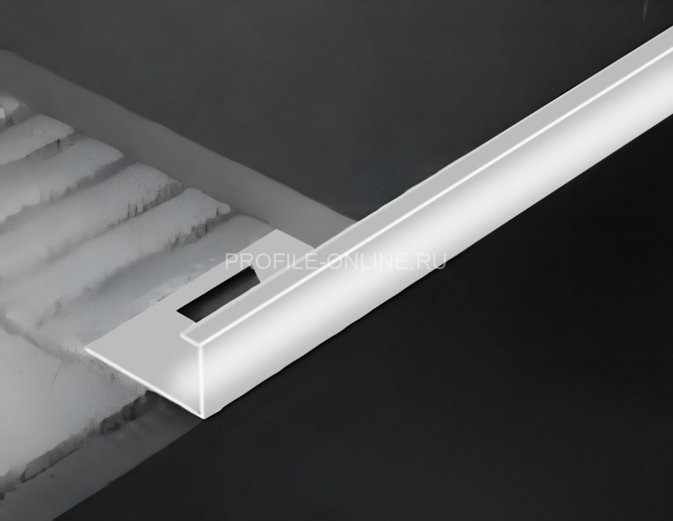 L-образный профиль 10х5 мм из нержавеющей стали SS 304 FSBP130-10 P S.S.304 полированный 2.7 м