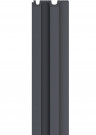 Стеновая реечная панель VOX LINERIO L-LINE антрацит 2650х122х21 мм