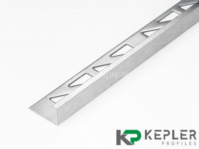 L-образный профиль 10х5 мм из нержавеющей стали SS 304 FSBP130-10 S S.S.304 сатинированный 2.7 м