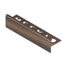 Алюминиевый F-профиль 10 мм NEEXY PV53-11-BB коричневый блестящий 2.7м