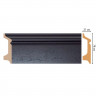 Напольный плинтус DECOMASTER D122-433ДМ (78x21x2400) Венге, ударопрочный полимер