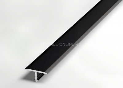 Т-профиль из алюминия 20 мм Евротрим Т-20 7337.05 черный 300 см