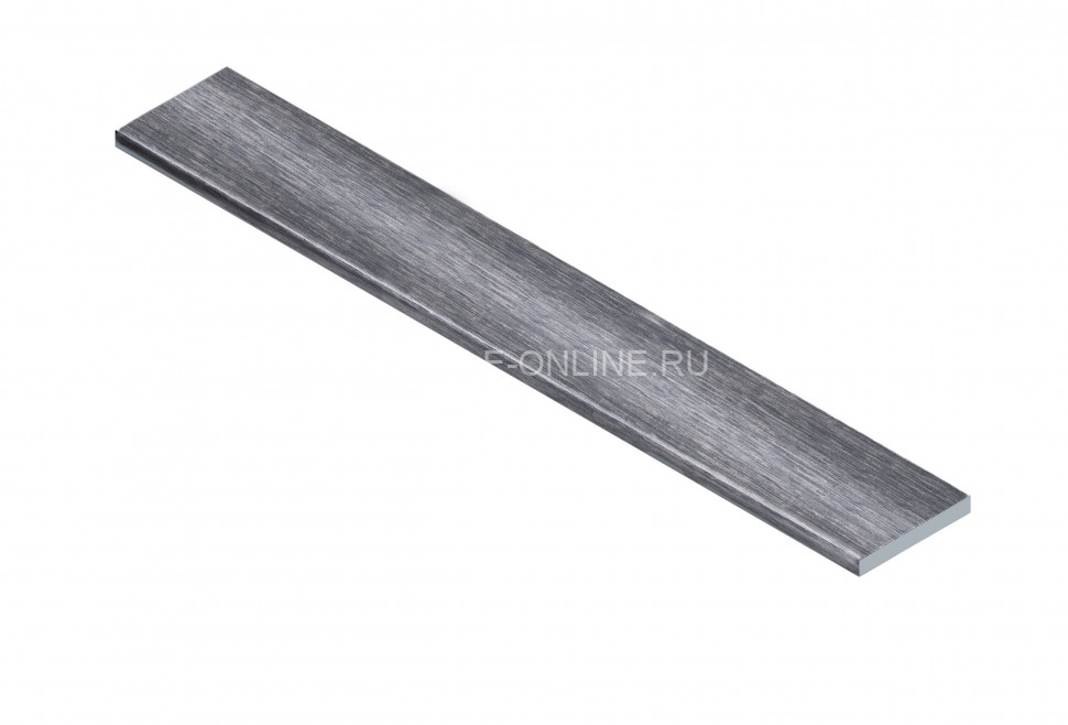 Полоса из алюминия 10 мм NEEXY PV87-45 BBS-D серебро блестящее браш 2.7 м