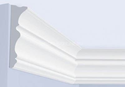 Потолочный плинтус 31х150 мм HiWood L1404 белый 200 см