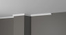 Декоративный плинтус для потолка 19х12 мм Decor-Dizayn DD02 полистирол белый, под покраску 2 м