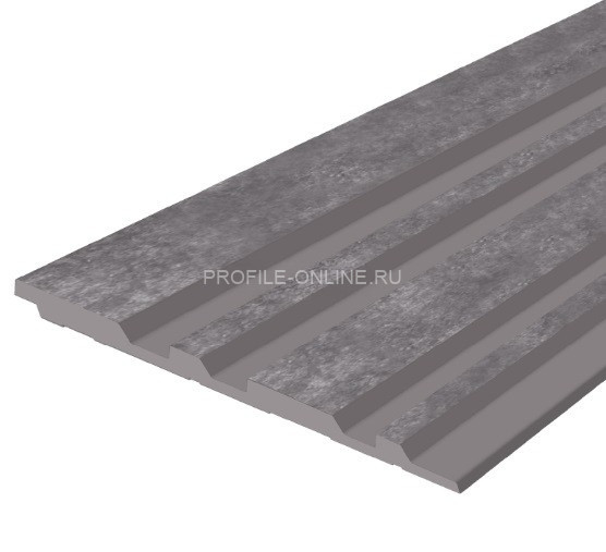 Отделочная стеновая декоративная панель с 3D эффектом Hiwood LV122 S381A декорированная 120х12 мм из фитополимера 2,7 м