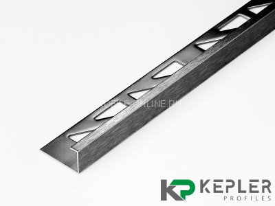 L-образный профиль 10х5 мм из нержавеющей стали SS 304 FSBP130-10 BS S.S.304 черный сатинированный 2.7 м