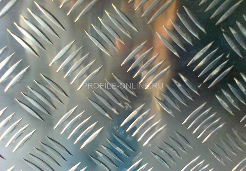 Лист алюминиевый Квинтет АМГ2НР 1200х3000х3 мм