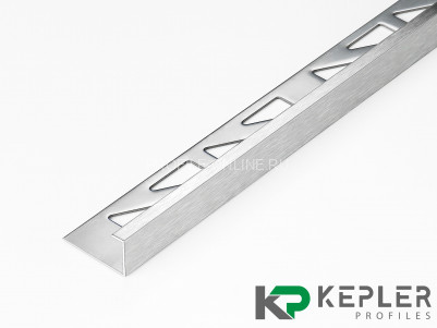 L-образный профиль 12х5 мм из нержавеющей стали SS 304 FSBP130-12 S S.S.304 сатинированный 2.7 м