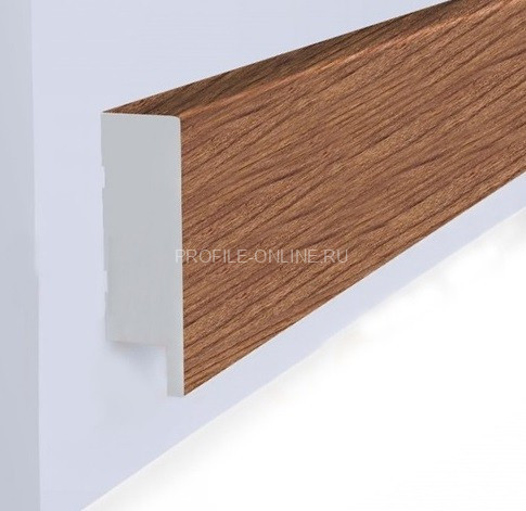 Финишный молдинг для стеновых панелей 17х50 мм Hiwood LF1 BR396 под дерево 270 см