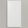 Отделочная стеновая декоративная панель 3D 200х10х3000 мм Decor-Dizayn DD932(3m) из полистирола белая, под покраску 3 м
