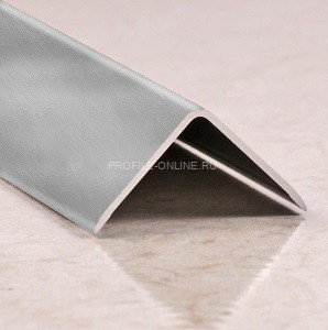 Уголок алюминиевый 30х30 мм ПН-30х30 графит глянец 2,7 м