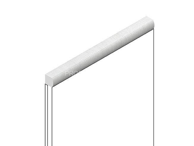 Декоративный молдинг HiWood D15V2 S339 из фитополимера под дерево 15х15 мм 2.7 м