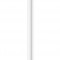 Правая планка-рейка для стеновой реечной панели VOX LINERIO S-LINE белая 2650х35х12 мм