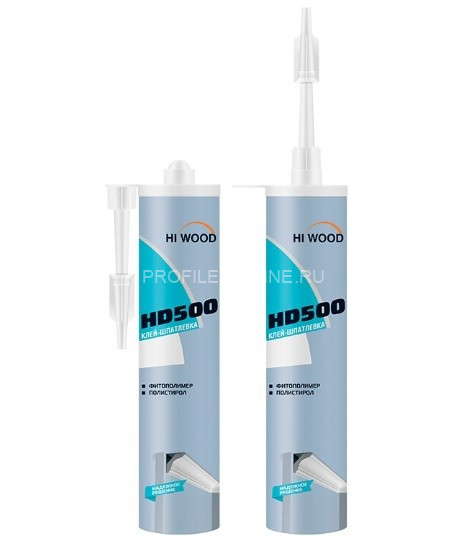 Монтажный клей-шпатлевка HiWood HD500 280 мл