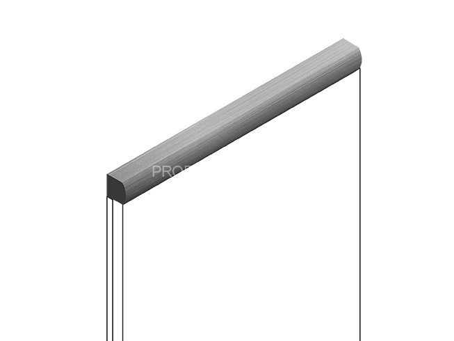 Декоративный молдинг HiWood D15V2 S369 из фитополимера под дерево 15х15 мм 2.7 м