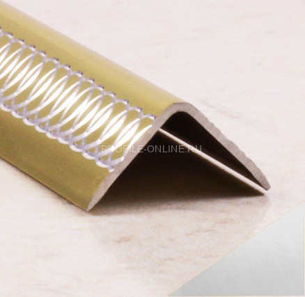 Алюминиевый уголок 15х15 мм ПН-15х15 гравировка серебро матовое 2,7 м