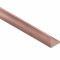 Алюминиевый уголок отделочный 10х10 мм NEEXY PV60-15-RG розовый блестящий 2.7м