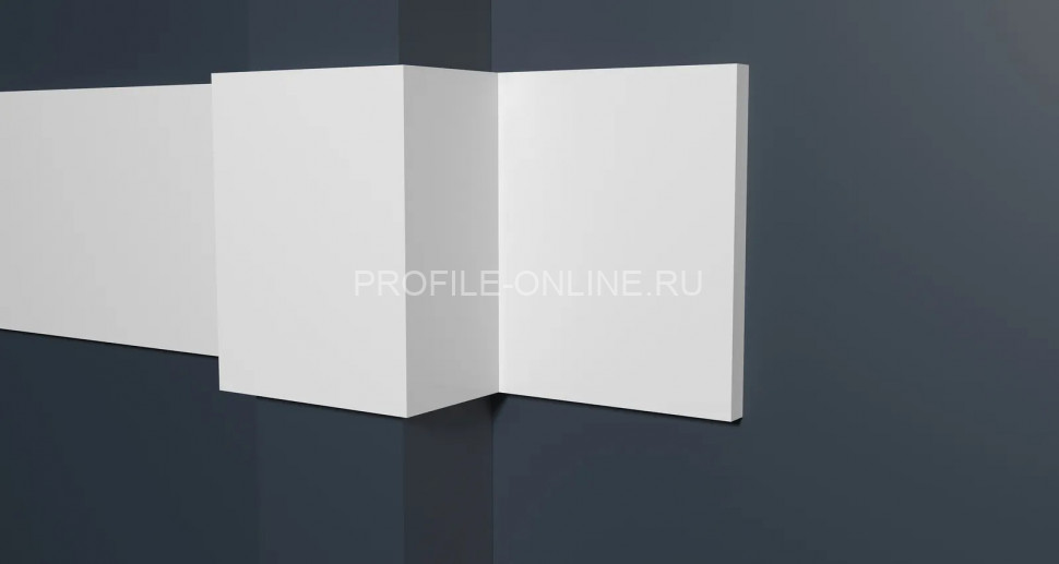 Декоративный молдинг 99х8 мм Decor-Dizayn DD12 полистирол белый, под покраску 2 м