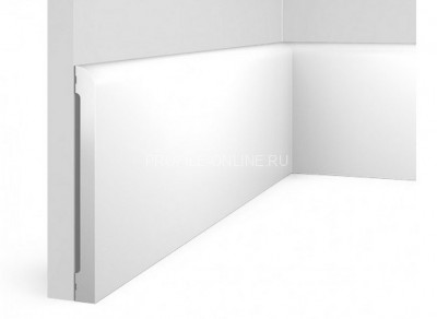 Напольный плинтус 16х180 мм HiWood BE180 белый 200 см