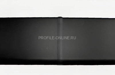 Соединитель для плинтуса Евротрим L-80 ПВХ черный