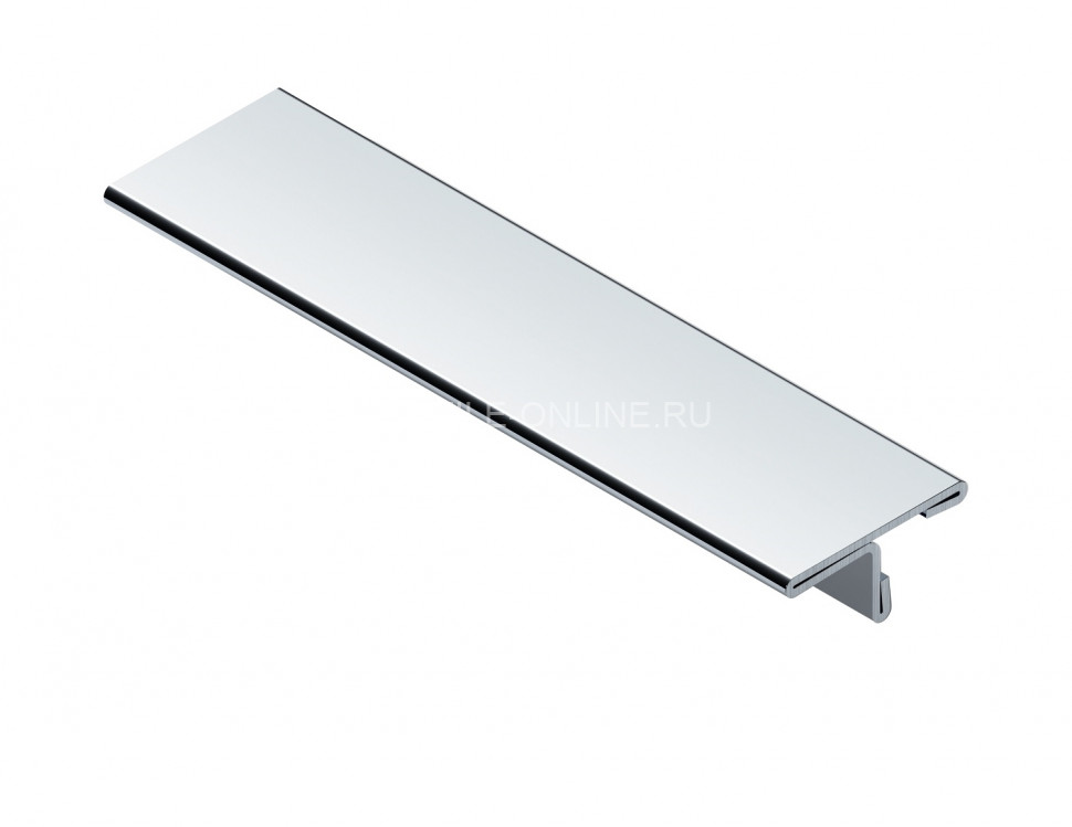 Т-образный профиль из нержавеющей стали 14 мм NEEXY PVS90-03 MR зеркальный 2.7 м