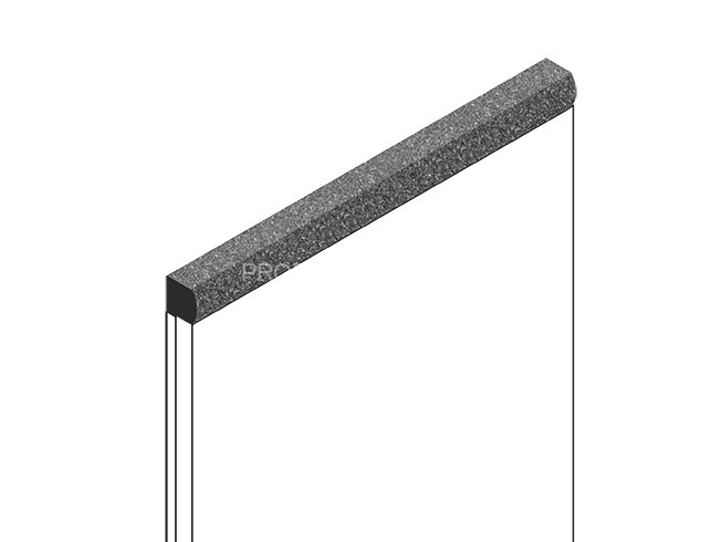 Декоративный молдинг HiWood D15V2 S387 из фитополимера под дерево 15х15 мм 2.7 м