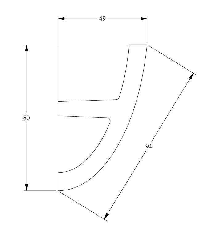 Гибкий потолочный плинтус для скрытой LED подсветки Orac Decor C373F белого цвета из полиуретана 80х50 мм 200 см