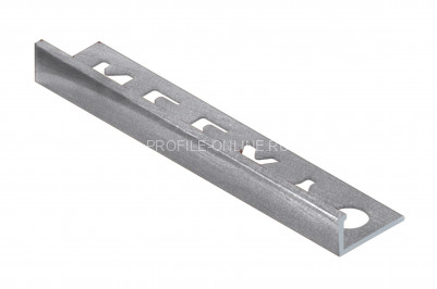 L-образный профиль алюминиевый 10 мм NEEXY PV02-02 MS серебро матовое 2.7 м