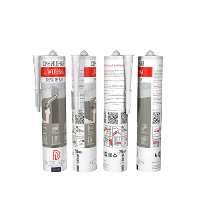 Акрил шпатлевочный сверхлегкий для лепного декора Decor-Dizayn FT-1 290 мл